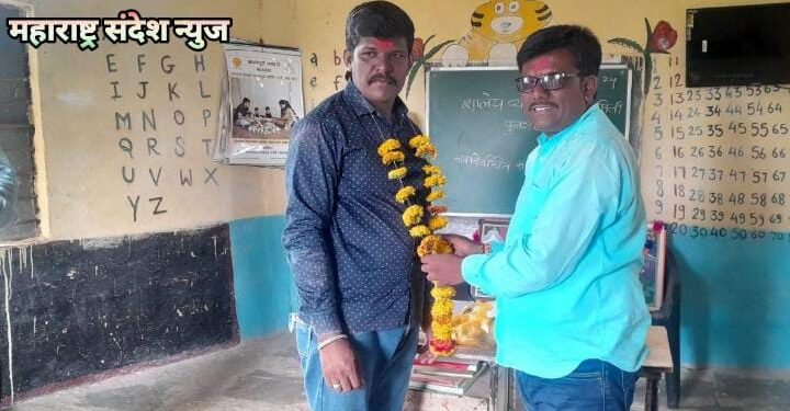 शाळा व्यवस्थापन समितीचे अध्यक्ष म्हणून जयपाल भालके आणि उपाध्यक्ष म्हणुन राहूल वाघमारे यांची निवड.