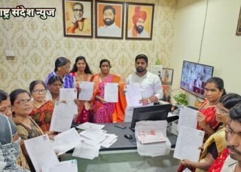 मंठा तालुक्यात ‘लाडली बहीण योजना’ चा प्रारंभ, शिवसेना कार्यालयात तालुका प्रमुख उदयसिंह बोराडे यांच्या हस्ते शुभारंभ.