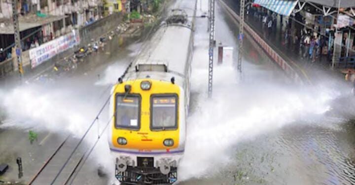 ठाण्याहून मुंबईच्या दिशेनं येणाऱ्या लोकल रद्द; मुसळधार पावसाचा रेल्वे, रस्ते वाहतुकीला फटका.