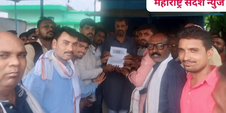 शासकीय वैद्यकीय महाविद्यालय संरक्षण समिती वेळा यांचे खासदारांना निवेदन.