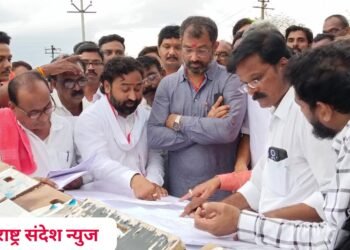 हिंगणघाट उपजिल्हा रुग्णालय लागत असलेल्या जागेची शासकीय मेडिकल कॉलेजसाठी केली पाहणी.