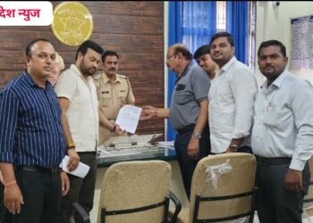 पोलीस उपनिरीक्षक स्वप्नील गेडाम यांनी निलंबित करा अन्यथा तीव्र आंदोलन व दुकाने बंदचा इशारा, व्यापारी संघाचे निवेदन.