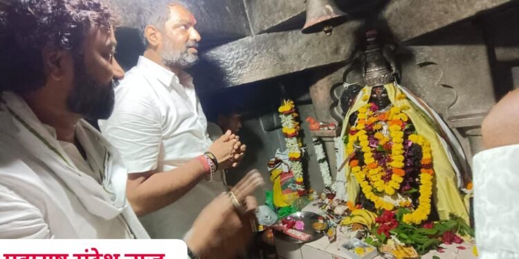 आषाढी एकादशी निमित्त नारायणपूर येथील यात्रेत खा. अमर काळे झाले सहभागी, ऐतिहासिक असलेले हेमाडपंथी मंदिरात घेतले विठ्ठलाचे दर्शन.