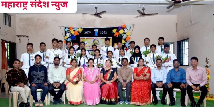 इन्फंट काँन्व्हेंट राजुरा येथे विद्यार्थ्यांच्या मंत्रिमंडळाचा पदग्रहण सोहळा थाटात संपन्न.