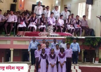 भारत विद्यालय हिंगणघाट येथे शालेय मंत्री मंडळ समितीचे गठन.