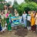 “एक पेड मा के नाम ” अंतर्गत बल्लारपूरातील मंडळ द्वारे श्रीराम मंदिर पॉवर हाऊस परिसरात वृक्षारोपण.