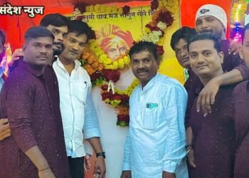 परतूर येथे साहित्यरत्न लोकशाहीर डॉ. अण्णाभाऊ साठे यांची 104 वी जयंती उत्साहात साजरी.