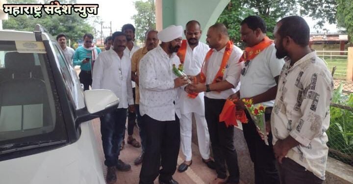 मनसे अध्यक्ष राज ठाकरे यांचा आदेशानुसार अहेरी विधानसभा निवडणुक संदर्भात बैठकीत सतनाम सिंह गुलाटी यांची उपस्थिती.