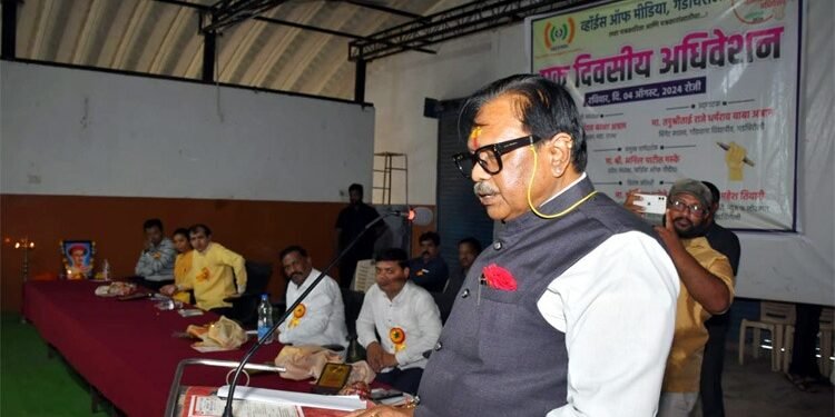 पत्रकारांचे महामंडळ कार्यान्वित करण्यासाठी सरकार प्रयत्नशील: मंत्री धर्मरावबाबा आत्राम यांचे प्रतिपादन.