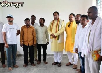 मंत्री डॉ.धर्मराव बाबा आत्राम यांच्याहस्ते सभा मंडपाचे लोकार्पण, चेरपल्ली आणि गड बामणीला मिळाले सुसज्ज सभामंडप.