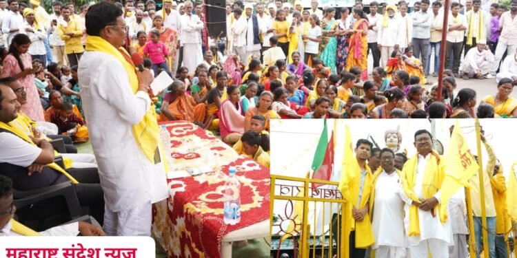 आदिवासी समाज व महानायकांचा संघर्ष जगाला प्रेरणादायी : आमदार सुभाष धोटे प्रतिपादन.