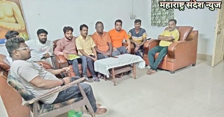 एटापल्ली तालुका पत्रकार संघटनेची कार्यकारीणी गठीत, लोकशाही पद्धतीने पदाधिकाऱ्यांची झाली निवड.