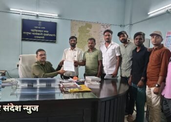 जिल्हा क्रीडा अधिकारी गडचिरोली यांचे क्रीडा संकुल एटापल्ली कडे दुर्लक्ष राजमुद्रा फॉउंडेशनची आक्रमक भूमिका.