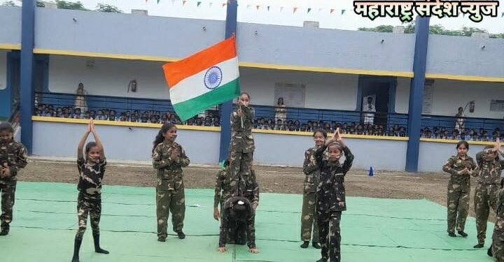 स्कूल ऑफ स्कॉलर्स, हिंगणघाट इथे 78 वा स्वातंत्र्य दिन सोहळा जल्लोषात व उत्साहात संपन्न.