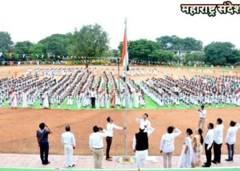 इन्फंट काँन्व्हेंट राजुरा येथे स्वातंत्र्यदिन उत्साहात, स्वातंत्र्य दिनानिमत्य देशाच्या प्रगतीसाठी संकल्पबध्द व्हा: आमदार सुभाष धोटे.