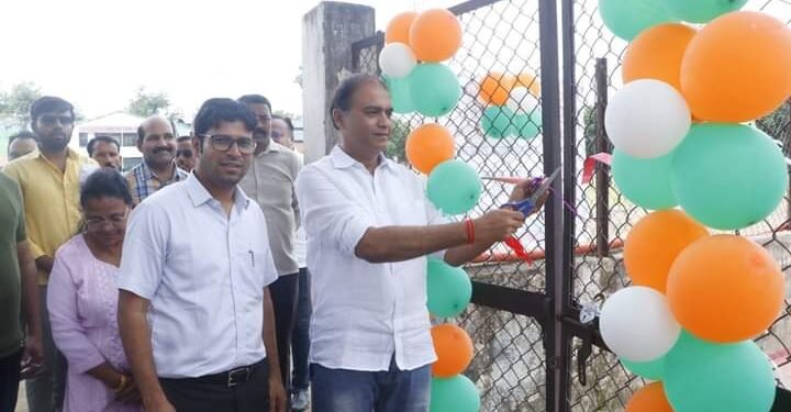 वर्धा जिल्हा क्रीडा संकुलात टेनिस व बास्केटबॉल कोर्टला सिंथेटीक करुन त्याचे लोकार्पण सोहळा संपन्न.