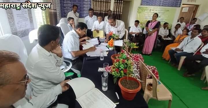 आर. आर. (आबा) पाटील सुंदर गाव पुरस्कार दौरा कार्यक्रम संपन्न.