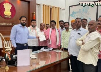 ई-पिक पाहणीची जाचक अट रद्द करा सलील देशमुख यांची मागणी. सरसकट अनुदानासाठी जिल्हाधीकाऱ्यांना निवेदन.