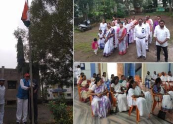 बौद्ध धम्म संस्कार संघ श्रावस्ती विहार सांगली च्या वतीने भारतीय स्वातंत्र्य दिन मोठ्या उत्साहात साजरा.
