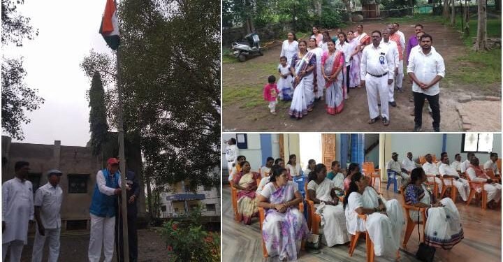 बौद्ध धम्म संस्कार संघ श्रावस्ती विहार सांगली च्या वतीने भारतीय स्वातंत्र्य दिन मोठ्या उत्साहात साजरा.