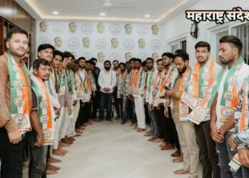 हिंगणघाट शहरात राष्ट्रवादी शरदचंद्र पवार पक्षात इनकमिंग सुरूच, अतुल वांदिलें यांच्या नेतृत्त्वावर विश्वास ठेऊन शेकडो तरुणांचा राष्ट्रवादीत प्रवेश.