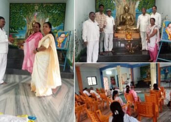 बौद्ध धम्म संस्कार संघ श्रावस्ती विहार सांगलीच्या वतीने वर्षावास अनुषंगाने कार्यक्रमाचे आयोजन.