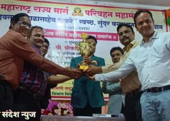 वर्धा बसस्थानक हिंदुहृदय सम्राट बाळासाहेब ठाकरे पुरस्काराने सन्मानित.