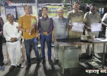 नागपूर: पाचपावली पोलिसांचा सत्कार सोहळा संपन्न, पोलिस समाजाचा सच्चा सेवक: भागवत लांडगे