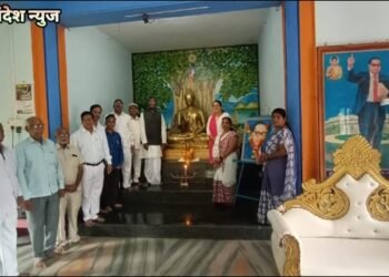 बौद्ध धम्म संस्कार संघ श्रावस्ती विहार सांगली येथे वर्षावास निमित्त ऍड. सुगंध वाघमारे यांचा धम्मदेशना कार्यक्रम संपन्न.