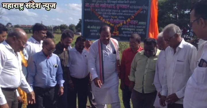 आमदार समीर कुणावार यांच्या हस्ते सिंदी (रेल्वे) येथे विविध विकास कामाचे भूमिपूजन संपन्न.