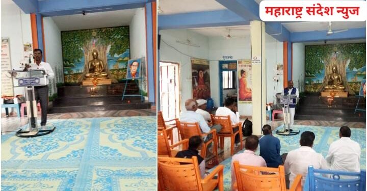 श्रावस्ती बुद्ध विहार सांगली येथे वर्षावास प्रवचन संस्कार कार्यक्रमा अंतर्गत कवी सुजित कांबळे यांची धम्मदेशना संपन्न.