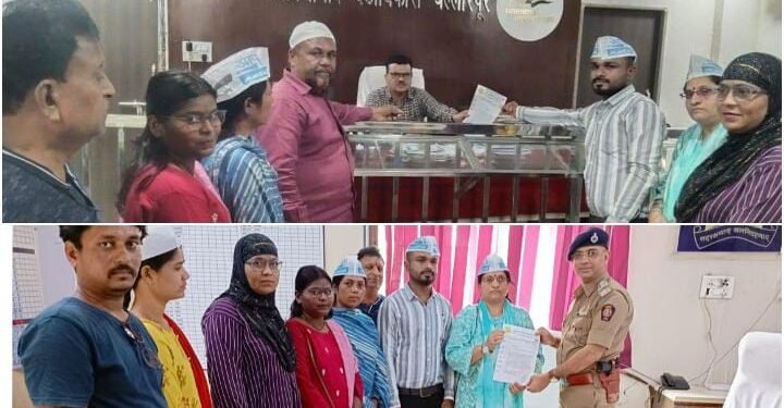 बल्लारपूर पेपरमील स्टाॅक यार्डच्या प्रश्नावर आता आम पक्षाची आक्रमक भुमिका घेऊन दिला आंदोलनाचा इशारा.