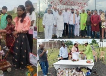 संत तुकडोजी वार्ड हिंगणघाट येथील श्रीहरी माऊली नगरी येथे ताना पोळा उत्सव मोठ्या उत्साहात साजरा.