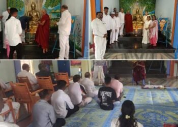 बौद्ध धम्म संस्कार संघ, श्रावस्ती विहार सांगली त्यांच्या वतीने वर्षावास पावन पर्वच्या अनुषंगाने कार्यक्रम संपन्न.