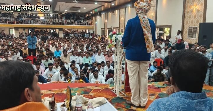 पोटेहो, वामनराव चटप साहेबांना विधानसभेत पाठवा: प्रा. विठ्ठल कांगणे गुरुजी यांचे आव्हान.