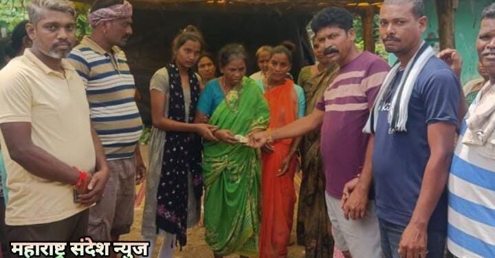 सिकेलसेल आजाराने नंदिगांव येथील ललिता वाघाडे यांची मूत्यू, अजय कंकडालवार यांनी दिला मदतीचा हात.