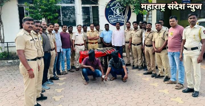 परतूर शहरातून गावठी बंदूक धारदार तलवार सह मोठा शास्त्र साठा जप्त, परतूर पोलिसांची धडक कारवाई.
