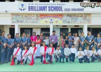 ब्रिलीअंट सीबीएसई स्कूल हिंगणघाट येथे हिंदी दिवस उत्साहात साजरा.