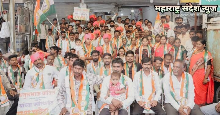 सिंदी रेल्वे येथील शेकडो लोकांचा राष्ट्रवादी काँग्रेस पक्षात प्रवेश. हा पक्षप्रवेश म्हणजे बदलाची नांदी, सर्वसामान्यांची स्वप्न पूर्ण करण्यासाठी सज्ज व्हा: अतुल वांदिले