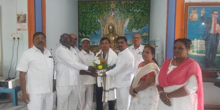 सांगलीत शिक्षण महर्षी डॉ. कर्मवीर भाऊराव पाटील यांच्या जयंती व वर्षावास निमित्त धम्मदेशना संपन्न.