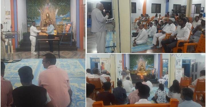 बौद्ध धम्म संस्कार संघ, श्रावस्ती विहार सांगलीच्या वतीने वर्षावास पावन पर्वच्या अनुषंगाने भाद्रपद पौर्णिमेनिमित्त कार्यक्रम संपन्न.