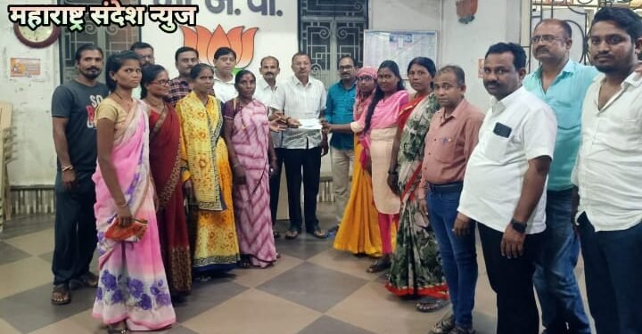 गिमाटेक्स वणी युनिटच्या कामगारांकडून मृतक कामगाराच्या परीवाराला दिला मदतीचा हात.