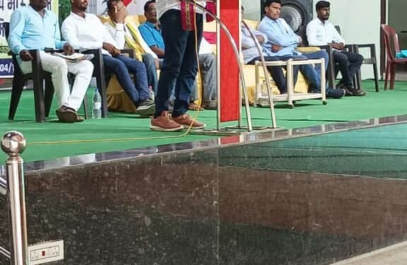 अहेरी विधानसभेतील मुलभूत गरजा भागविण्यासाठी सत्तेची चाबी हातात दया %संदीप कोरेत*  *सिरोंचा येथे संदीप भाऊ मित्र परिवार कार्यकर्ता मेळावा संपन्न