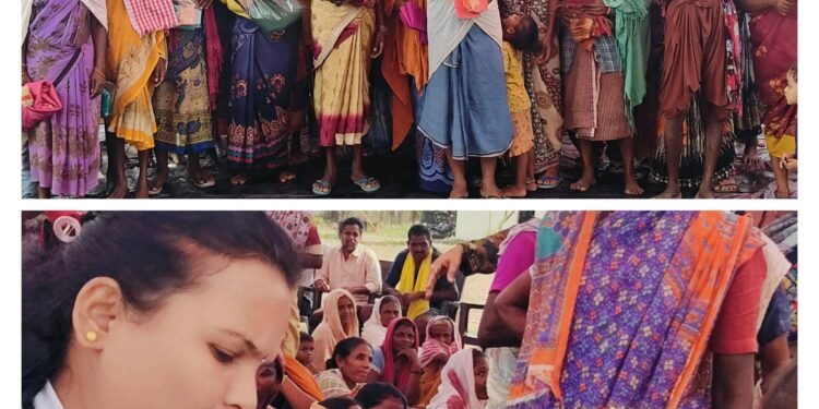 दादालोरा खिडकीच्या माध्यमातून उपपोलीस स्टेशन झिंगानूर येथे भव्य जणआरोग्य मेळावा संपन्न