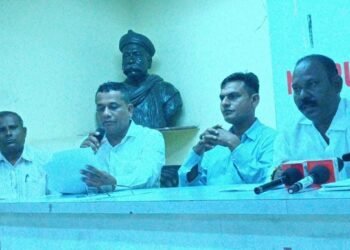 माणुसकी सुरक्षा रक्षक सेनेचा वतीने नागपूर येथील संविधान चौकात आमरण उपोषण.