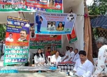 लोक जनशक्ति पार्टी रामविलास एवं ऐश्वर्या बहुउद्देशीय संस्था द्वारा भव्य भोजन दान.