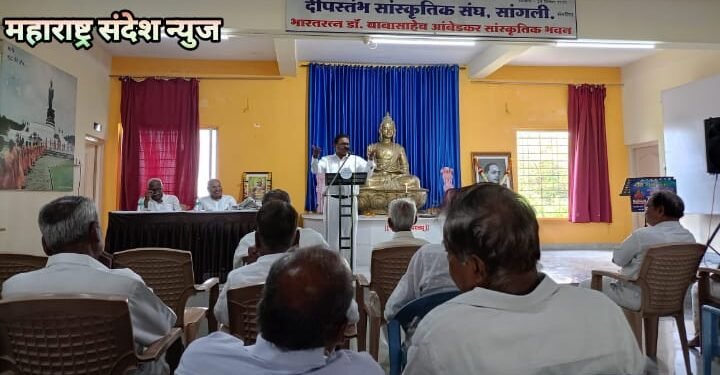 दीपस्तंभ सांस्कृतिक संघ विहार सांगली येते धम्मचक्र प्रवर्तन दिन अशोक विजया दशमी उत्साहात साजरी.