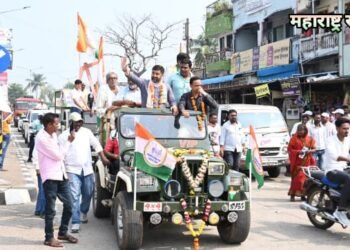 राष्ट्रवादी काँग्रेस शरदचंद्र पवार पक्षाच्या वतीने काढण्यात आलेल्या “लढा माझ्या शेतकऱ्याचा” यात्रेला प्रचंड प्रतिसाद.