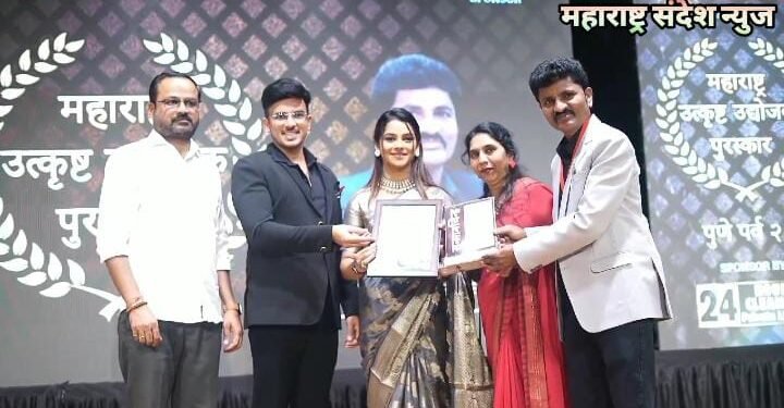 SQFT INFRA कंपनी चे डायरेक्टर राजकुमार वरघट ‘महाराष्ट्र उत्कृष्ट उद्योजक पुरस्कार २०२४ ने सन्मानीत.