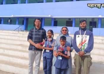 सेंट थॉमस इंग्लिश मीडियम स्कूल जिवतीच्या विद्यार्थ्याची आश्टेडू आखाडा स्पर्धेत यश.